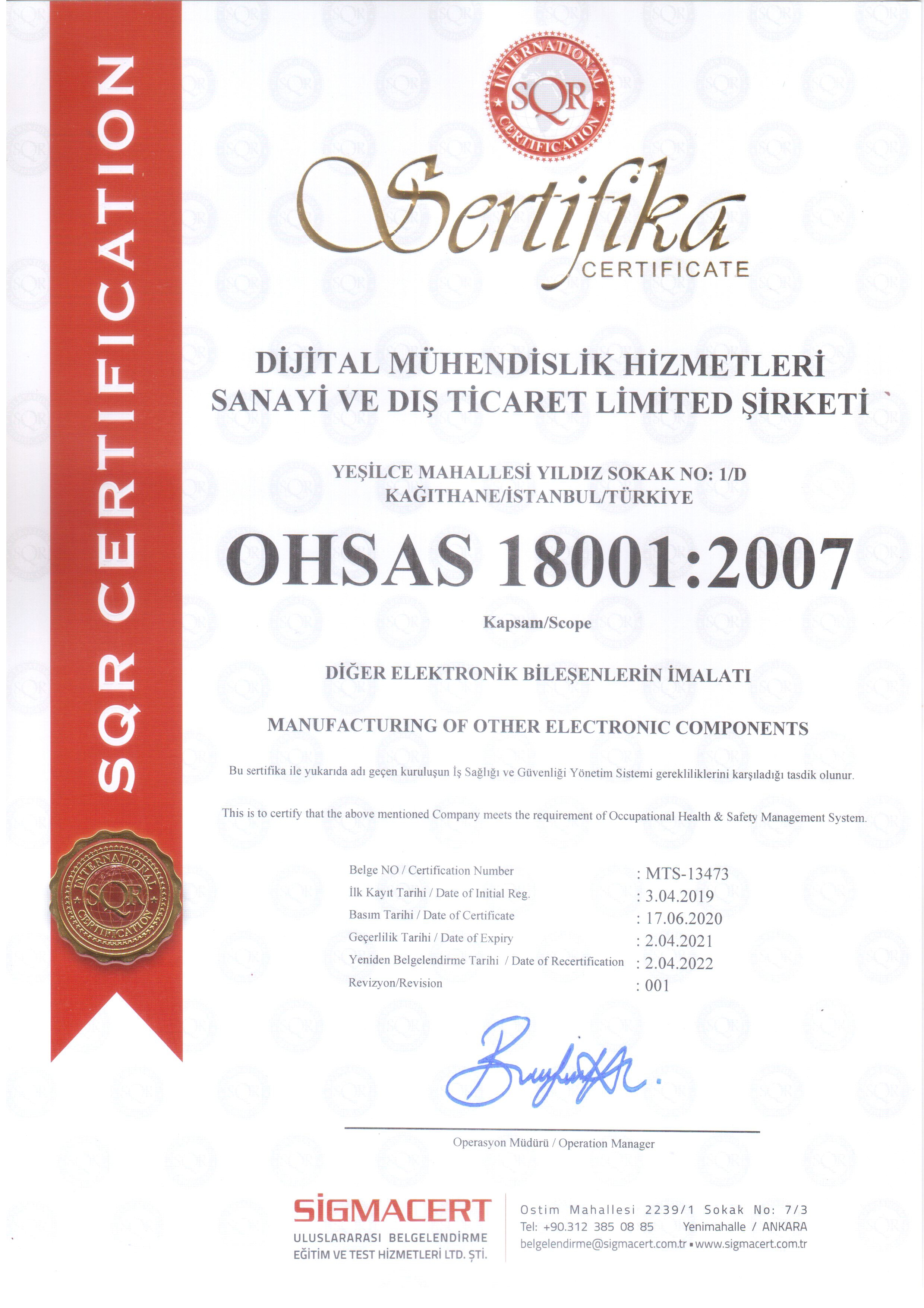 OHSAS 18001