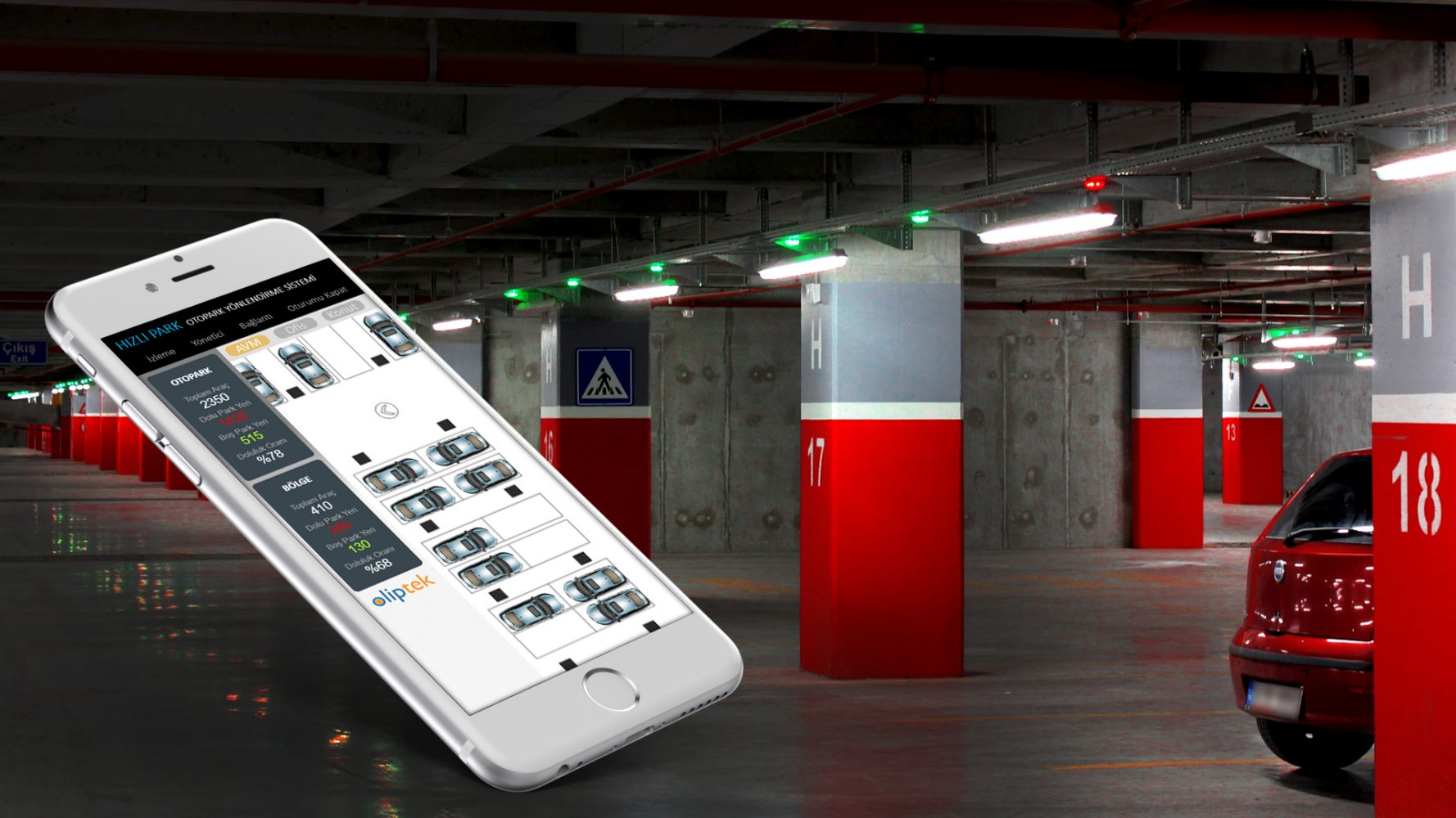 ParkSetup – Ultrasonik Otopark Y&ouml;nlendirme Sistemi
