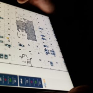 Parking Guidance System Map Interface