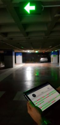 Parking Guidance System Maintenance Interface